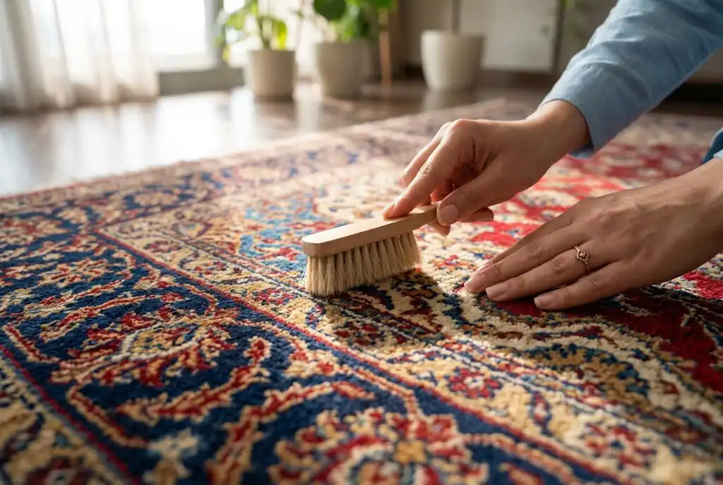 برنامه زمانبندی منظم برای نگهداری و درخشش دائمی فرش